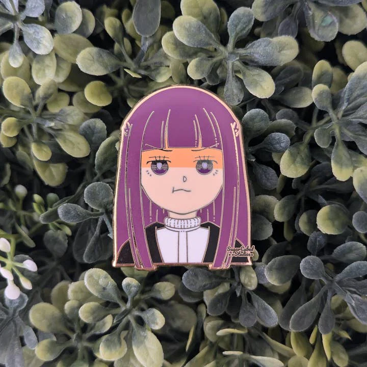 Sugar Cubed Studios: Enamel Pin - Expressions of Fern (Pout)
