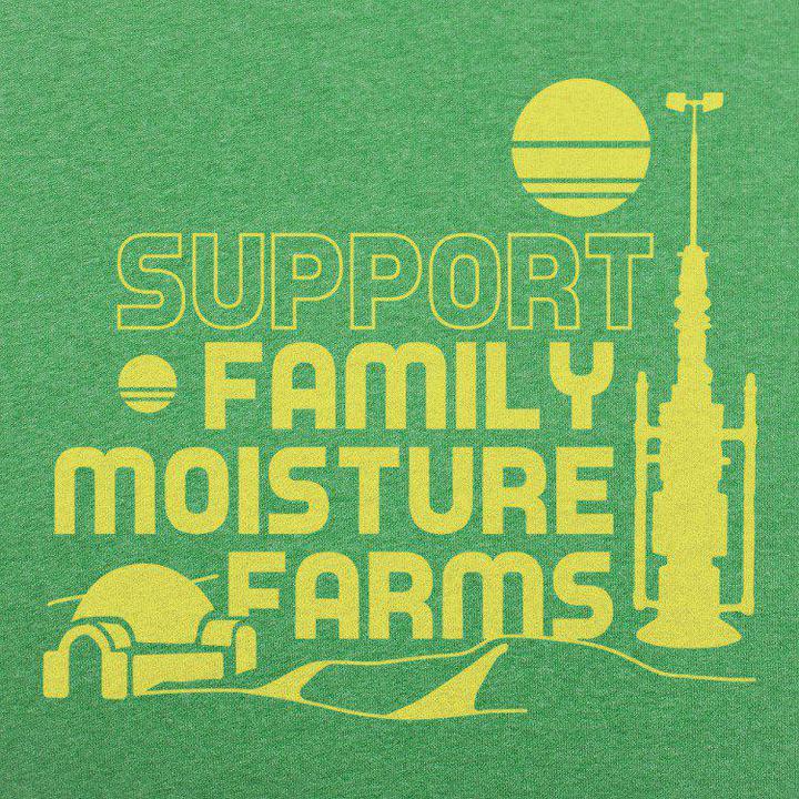 Support Family Moisture Farms Unisex T-Shirt