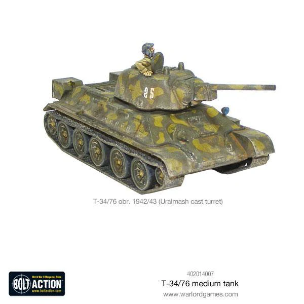 Bolt Action: T34/76 Medium Tank - Image 2