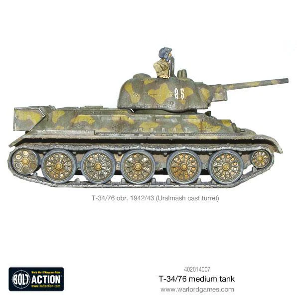 Bolt Action: T34/76 Medium Tank - Image 3
