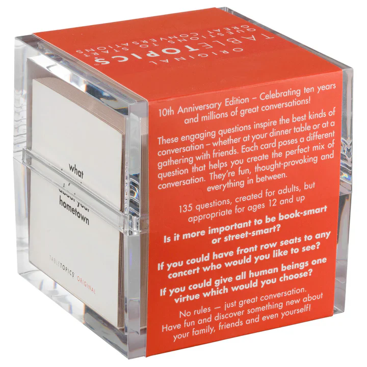 Table Topics: Original - Conversation Starter Card Game for Adults - Image 3