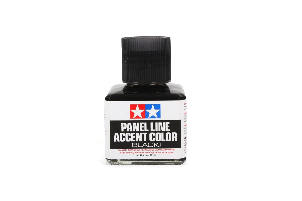Tamiya: Panel Line Accent Color - Black