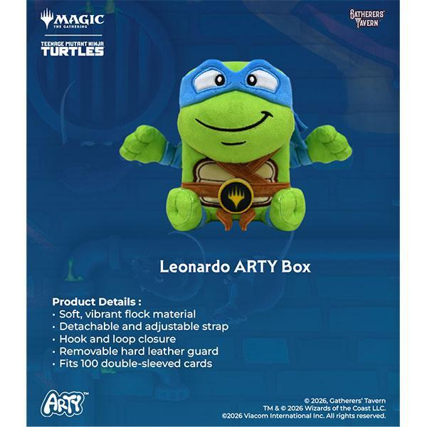 Teenage Gatherers' Tavern: Magic The Gathering x Teenage Mutant Ninja Turtles - Arty Box - Leonardo