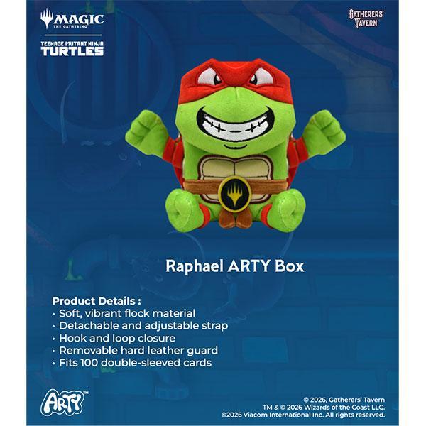 Teenage Gatherers' Tavern: Magic The Gathering x Teenage Mutant Ninja Turtles - Arty Box - Raphael