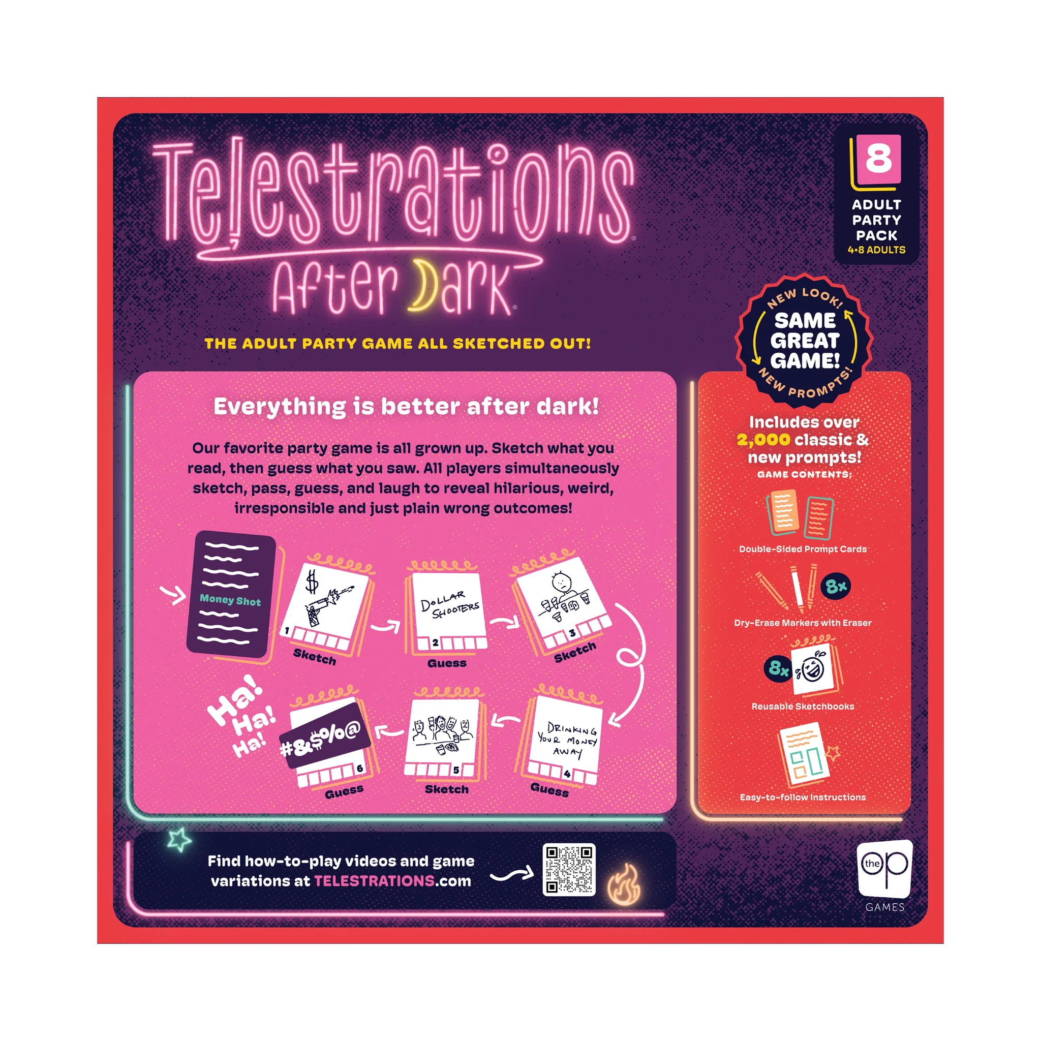 Telestrations: After Dark  - Second Edition - Image 2