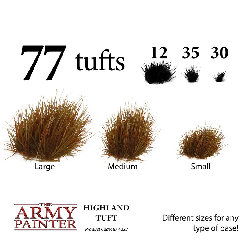 The Army Painter: Battlefield Basing - Foliage - Highland Tuft - Image 2