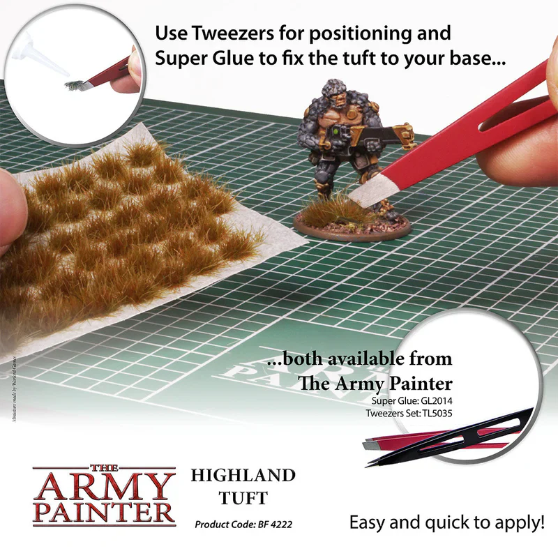 The Army Painter: Battlefield Basing - Foliage - Highland Tuft - Image 3