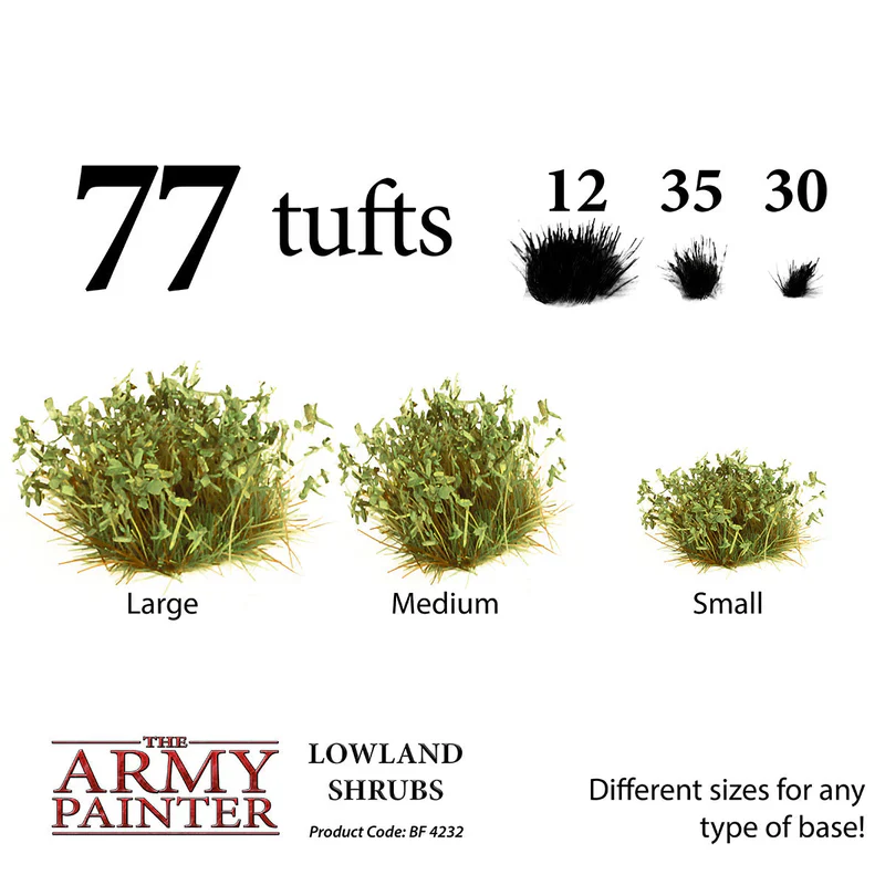The Army Painter: Battlefield Basing - Foliage - Lowland Shrubs - Image 2