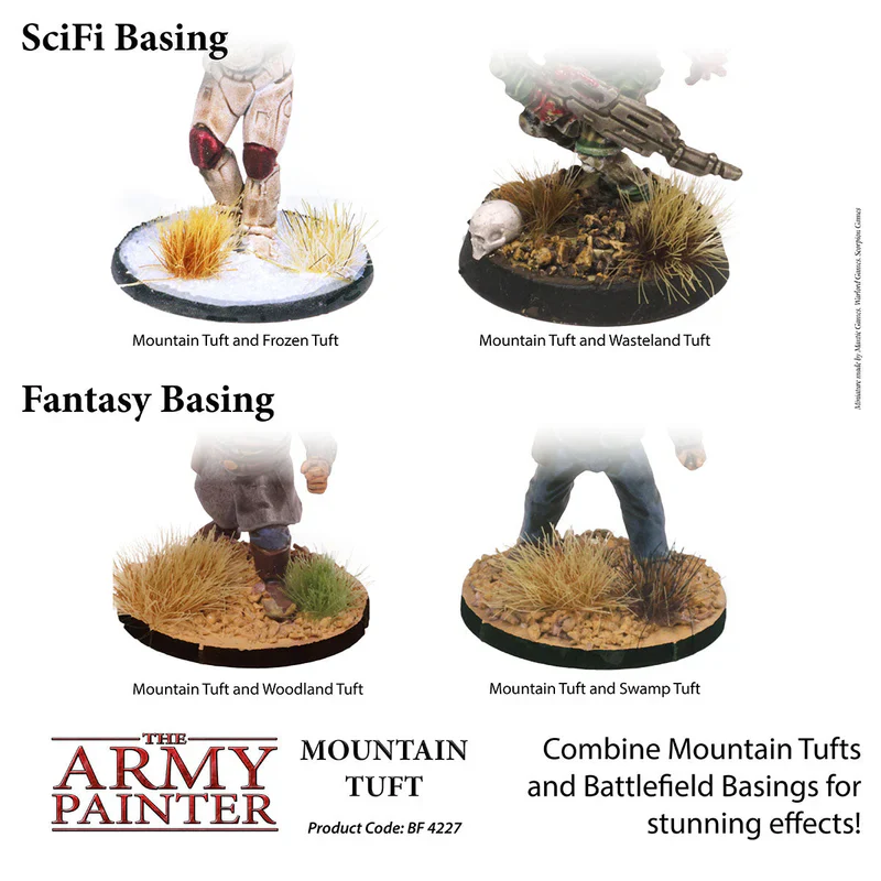 The Army Painter: Battlefield Basing - Foliage - Mountain Tuft - Image 2