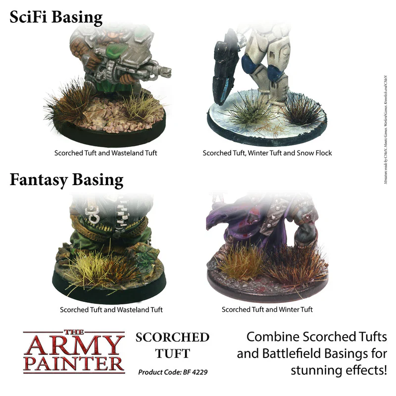 The Army Painter: Battlefield Basing - Foliage - Scorched Tuft - Image 5