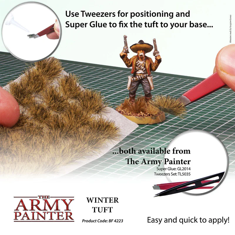 The Army Painter: Battlefield Basing - Foliage - Winter Tuft - Image 3