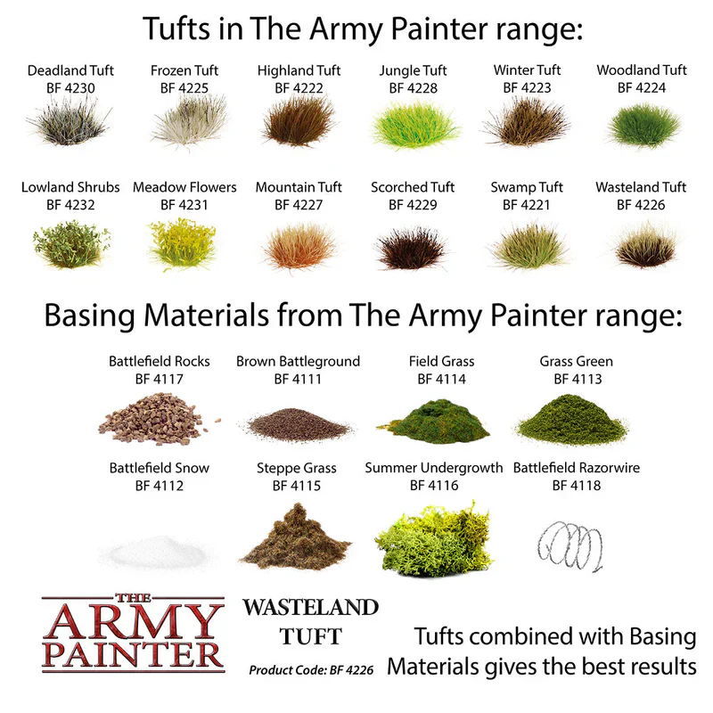 The Army Painter: Battlefield Basing - Foliage - Winter Tuft - Image 6