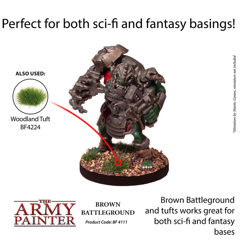 The Army Painter: Battlefield Basing - Scatter - Brown Battleground - Image 5