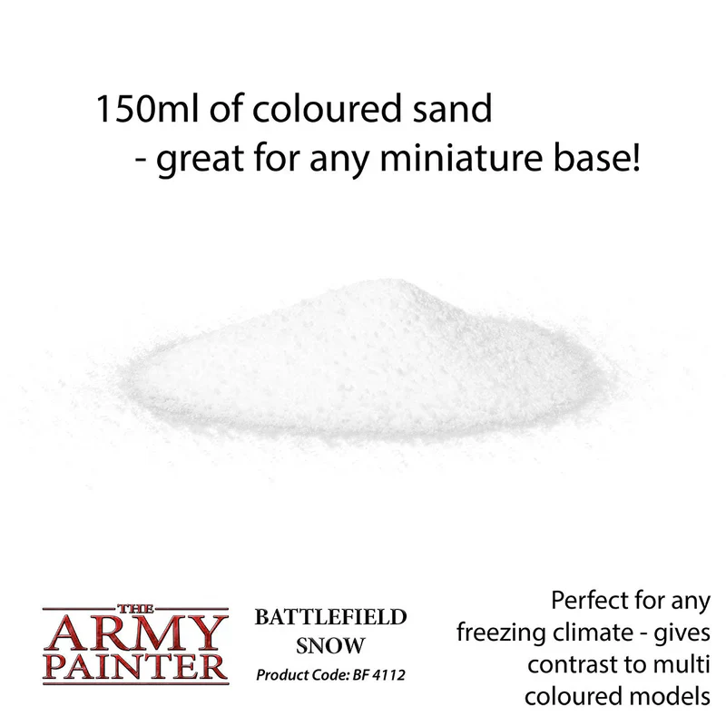 The Army Painter: Battlefield Basing - Snow - Image 2