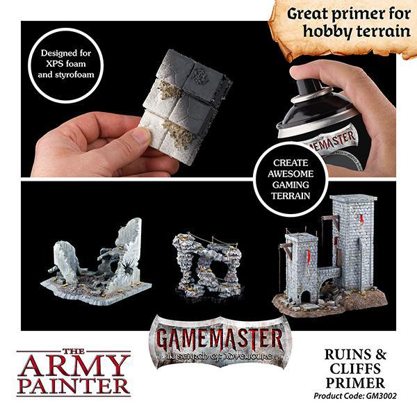 The Army Painter: Gamemaster - Terrain Primer - Ruins & Cliffs (300ml) - Image 3