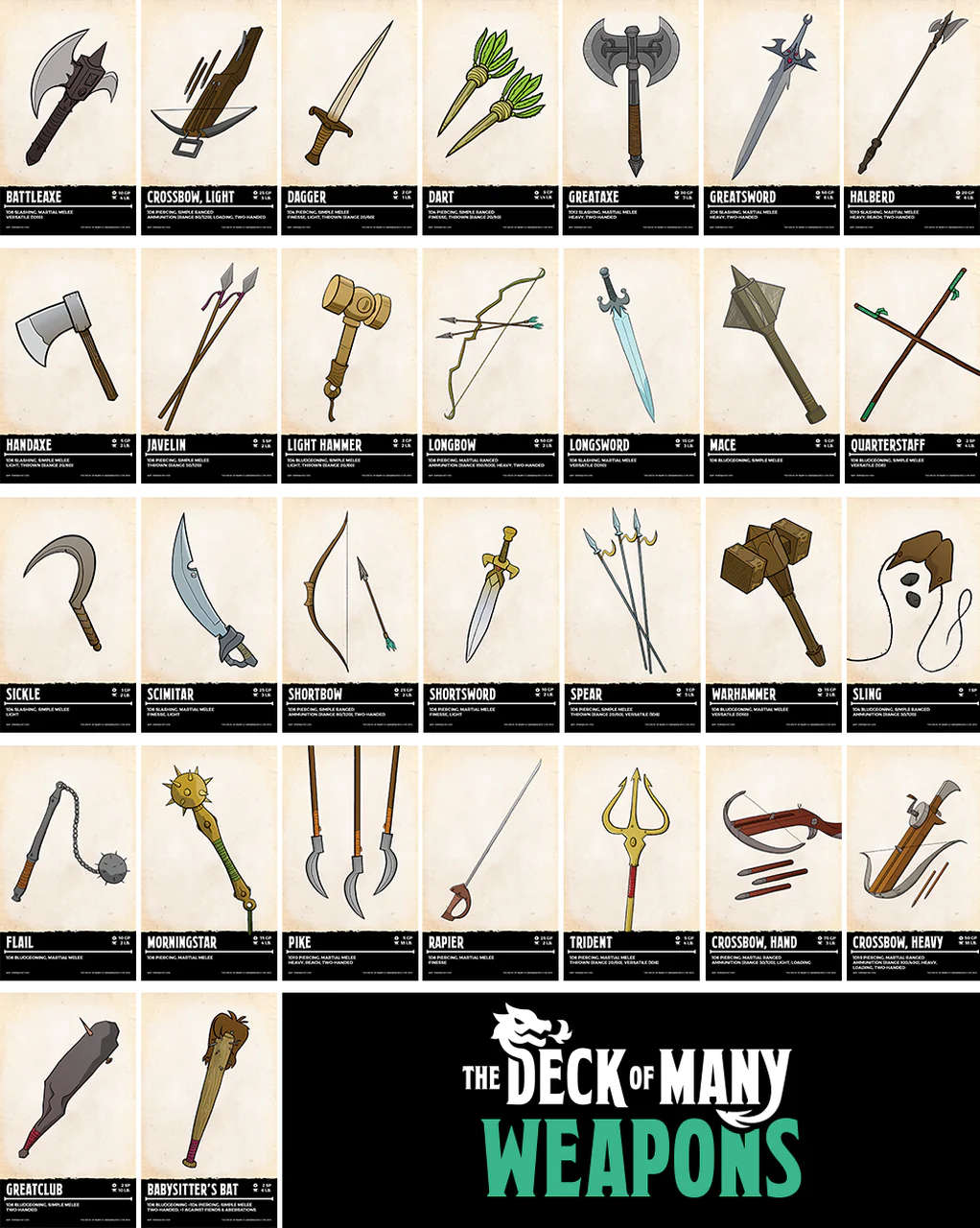 The Deck of Many Weapons - Image 2