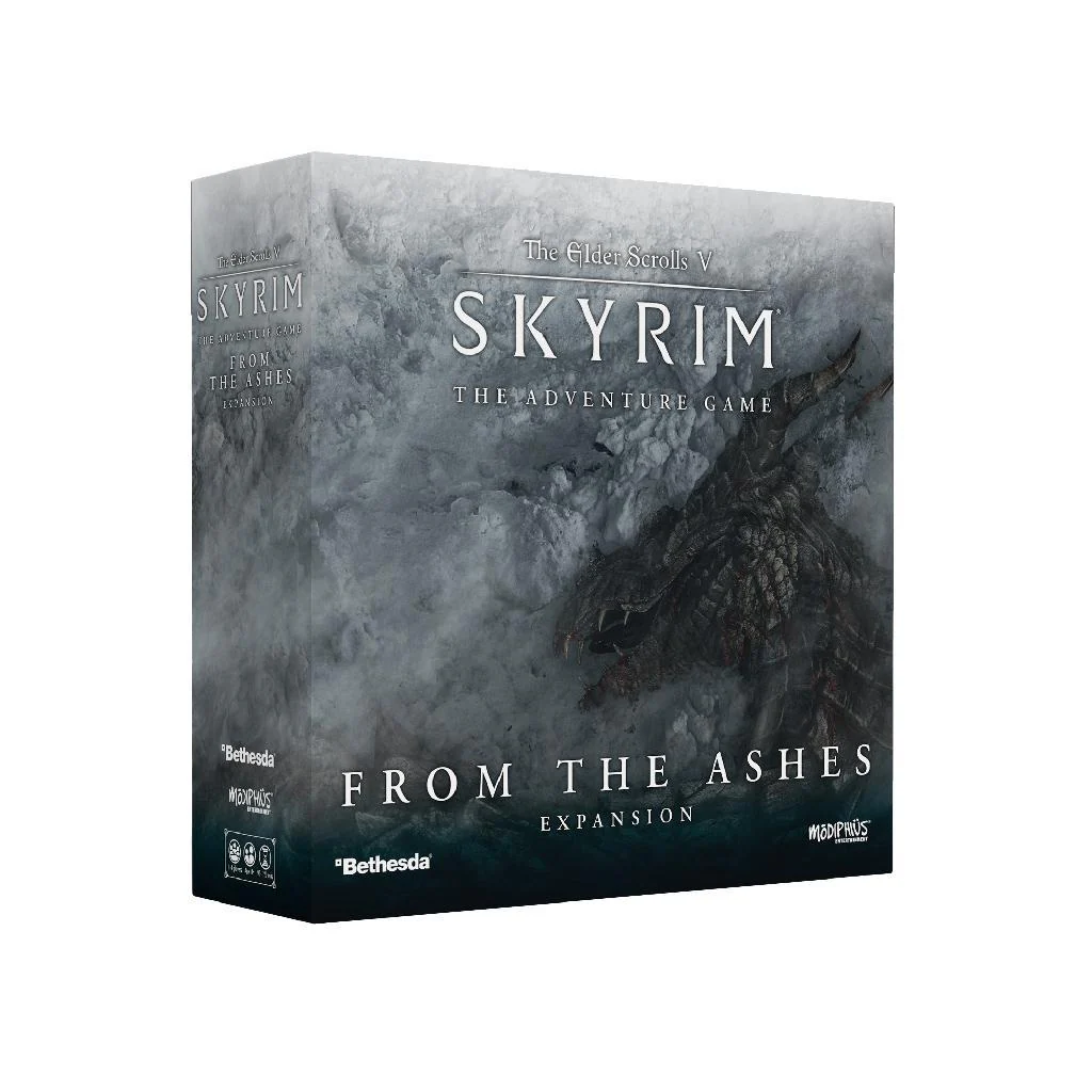 The Elder Scrolls: Skyrim - Adventure Board Game - From the Ashes Expansion