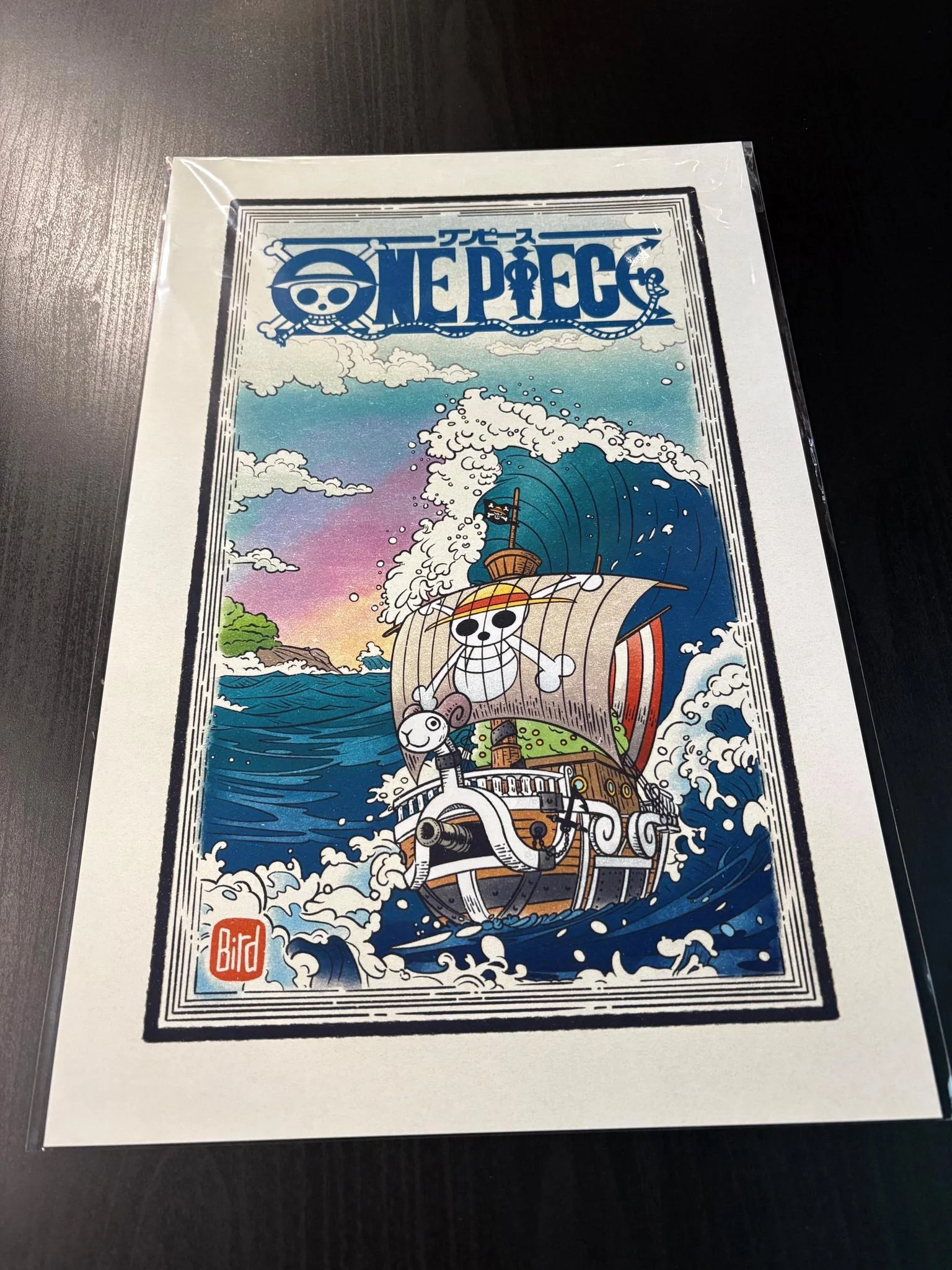 The Laughing Crow: Art Print - 11" x 17" - One Piece - Going Merry