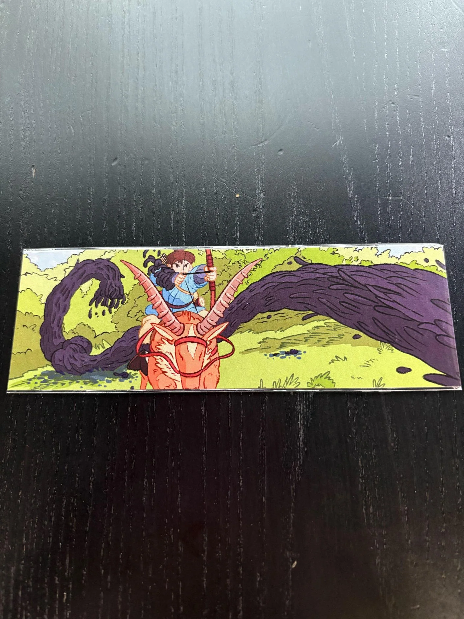 The Laughing Crow: Bookmark - Ghibli - Princess Mononoke - Image 3