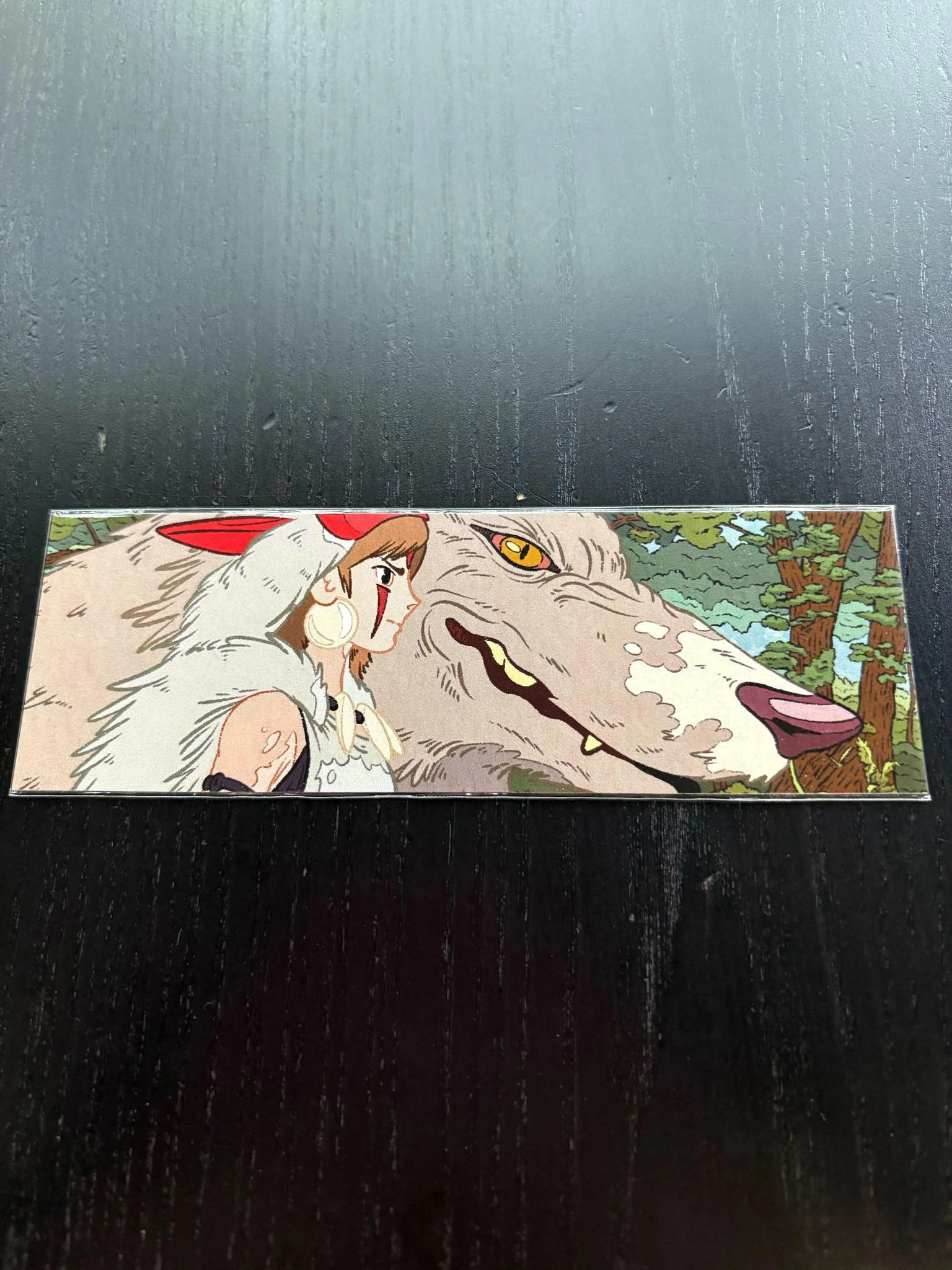 The Laughing Crow: Bookmark - Ghibli - Princess Mononoke - Image 5