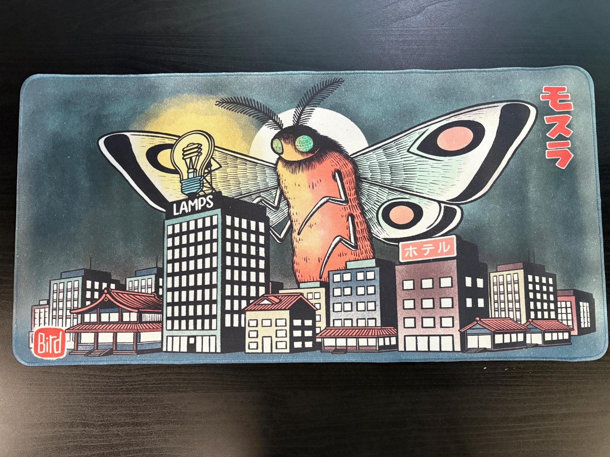The Laughing Crow: Playmat - Mothra
