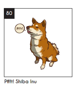 The Laughing Crow: Sticker - Shiba