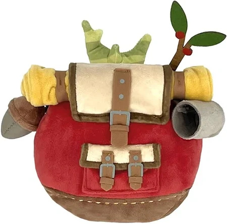 The Legend of Zelda - Korok Red Backpack 7 Inch Plush - Image 3