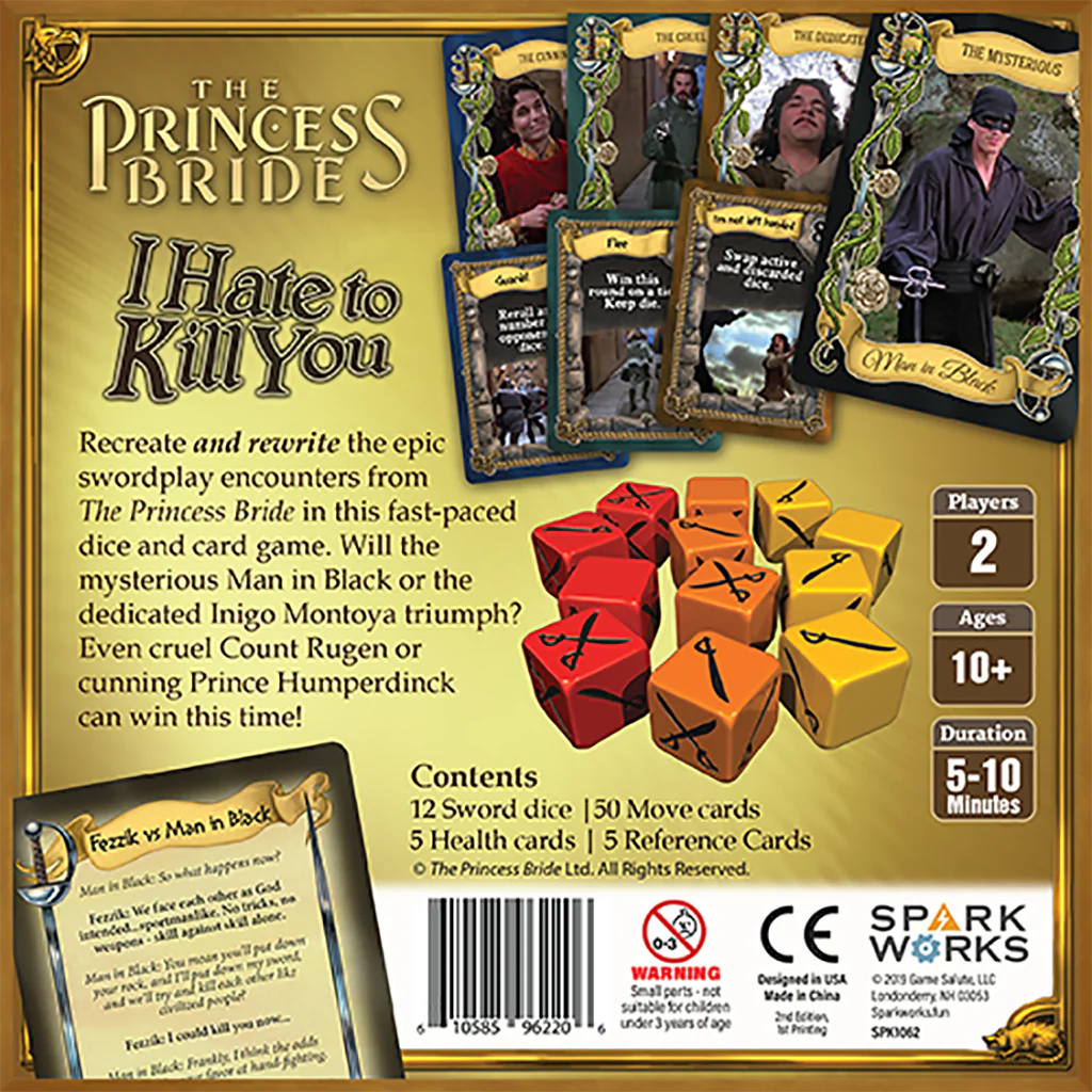 The Princess Bride: I Hate to Kill You - Image 2