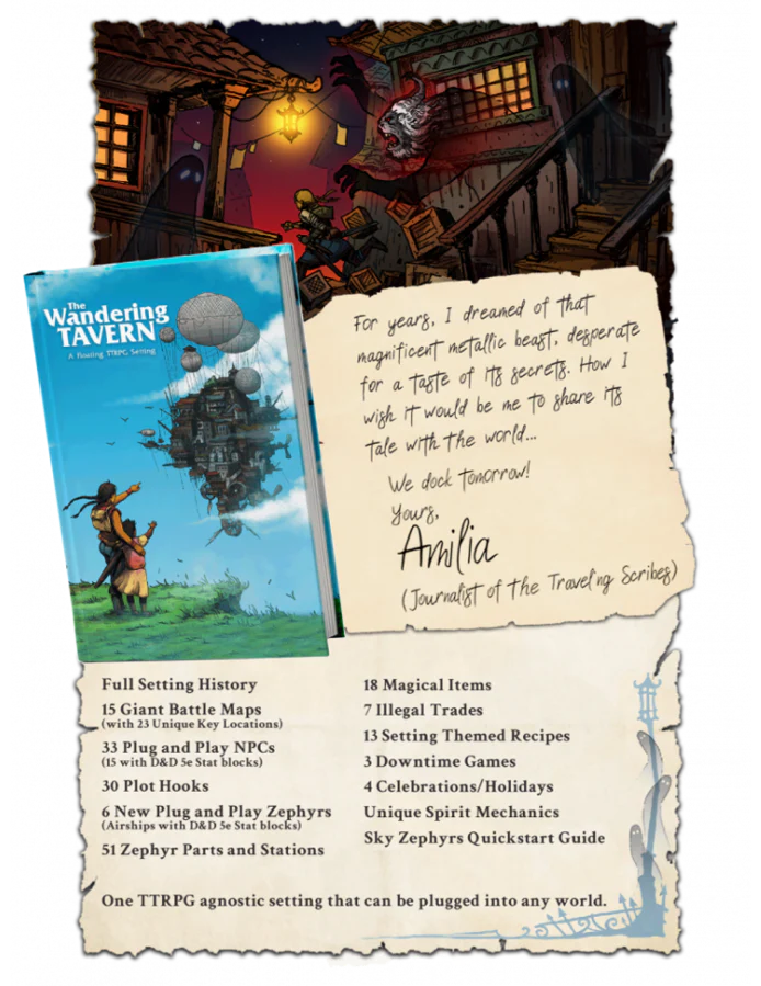 The Wandering Tavern RPG: Setting Book - Image 3