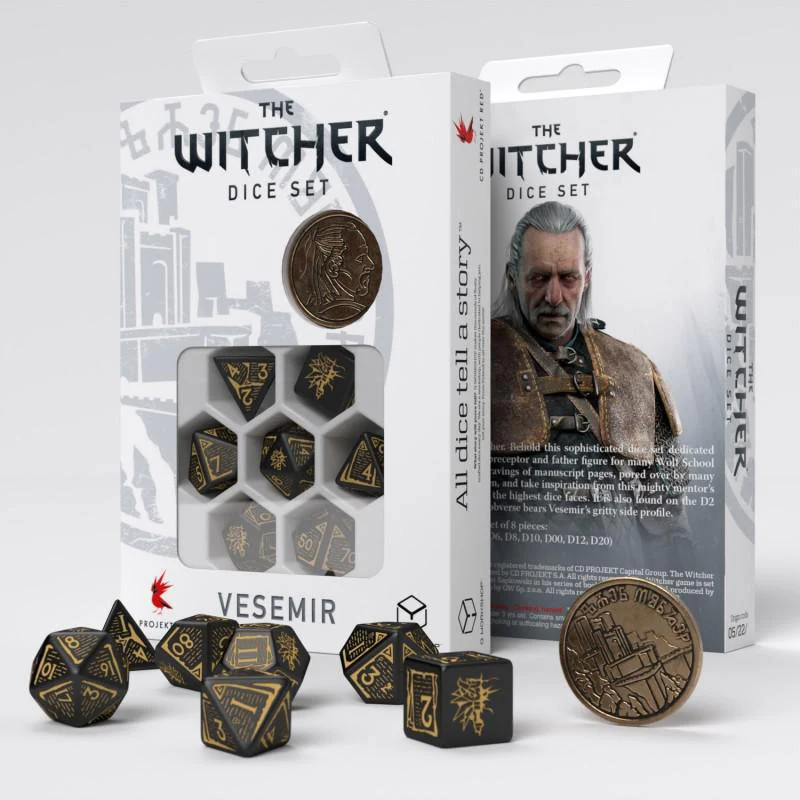 The Witcher Dice Set: Vesemir - The Sword Master - Image 2