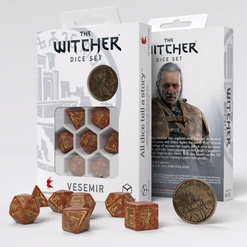 The Witcher Dice Set: Vesemir - The Wise Witcher - Image 2