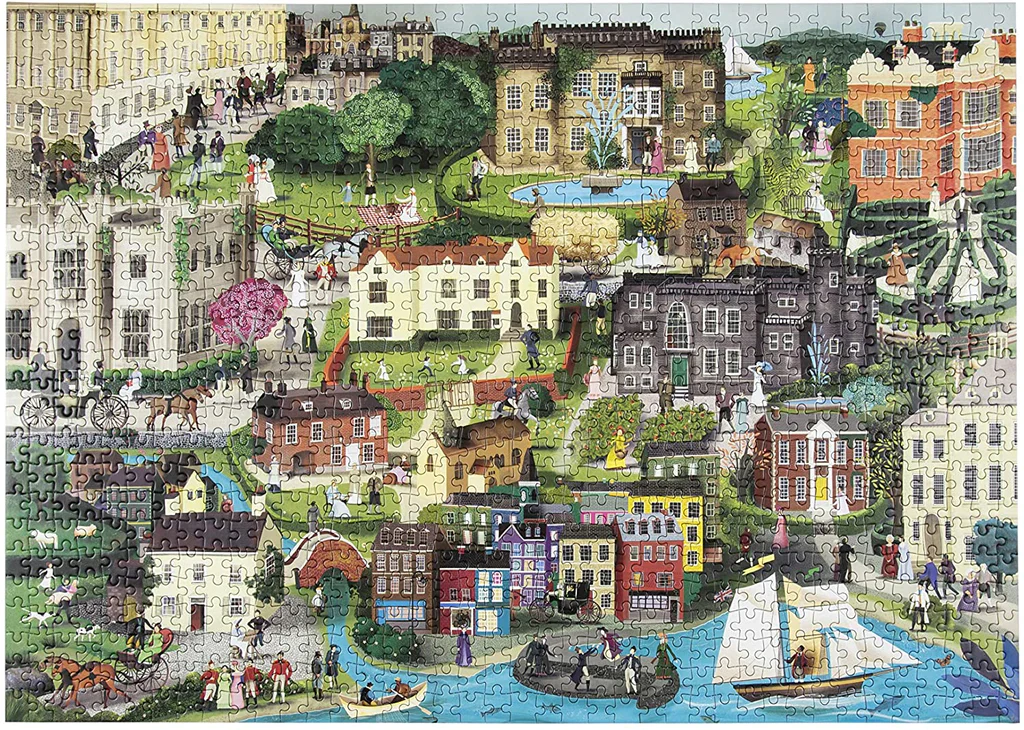 Laurence King: The World of Jane Austen - 1000 Piece Puzzle - Image 2