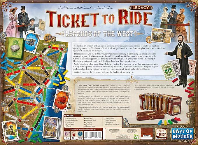 Ticket to Ride Legacy: Legends of the West - Image 3