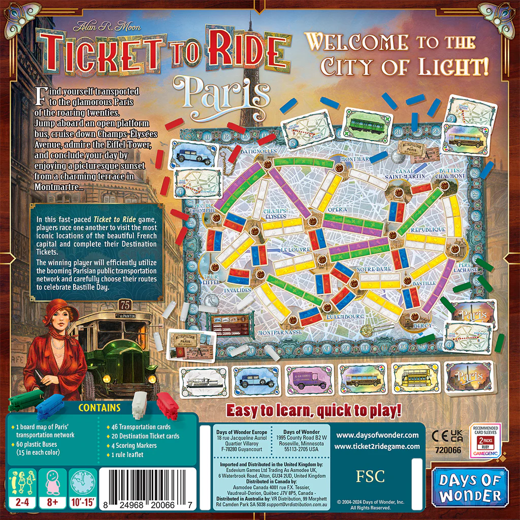 Ticket to Ride - Paris - Image 2