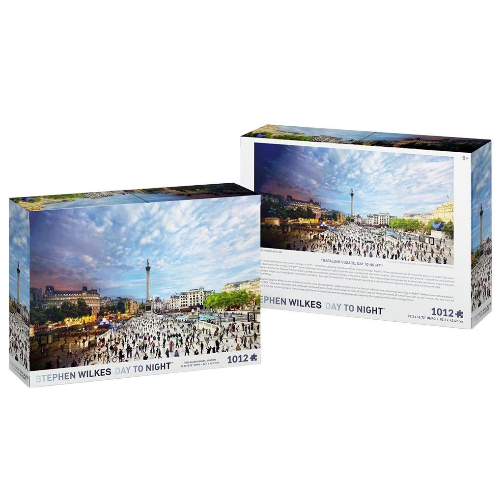 Trafalgar Square, London - Stephen Wilkes Day to Night 1012-Piece Puzzle