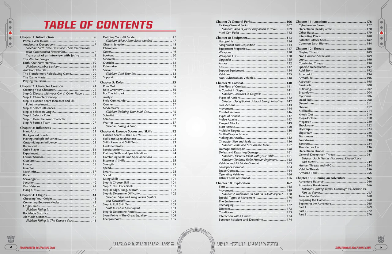 Transformers RPG: Core Rulebook - Image 6