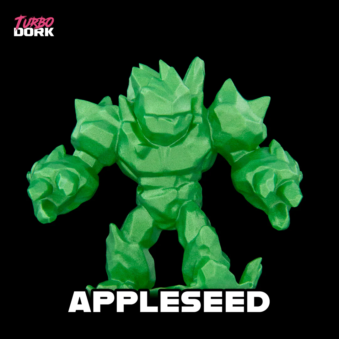 Turbo Dork: Metallic Acrylic Paint - Appleseed (22ml) - Image 2