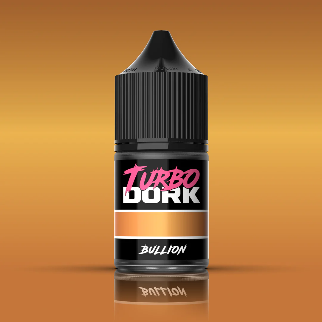 Turbo Dork: Metallic Acrylic Paint - Bullion (22ml)