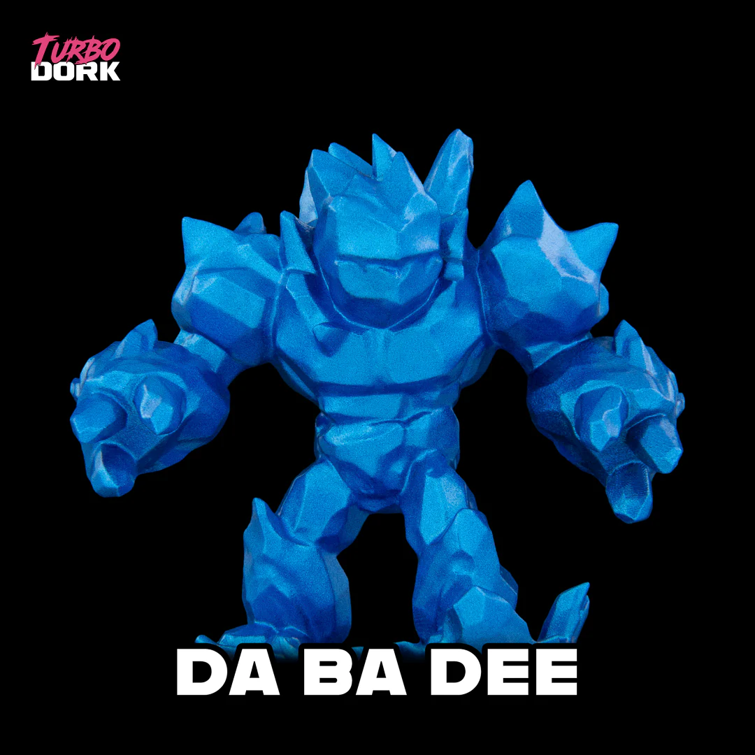 Turbo Dork: Metallic Acrylic Paint - Da Ba Dee (22ml) - Image 2