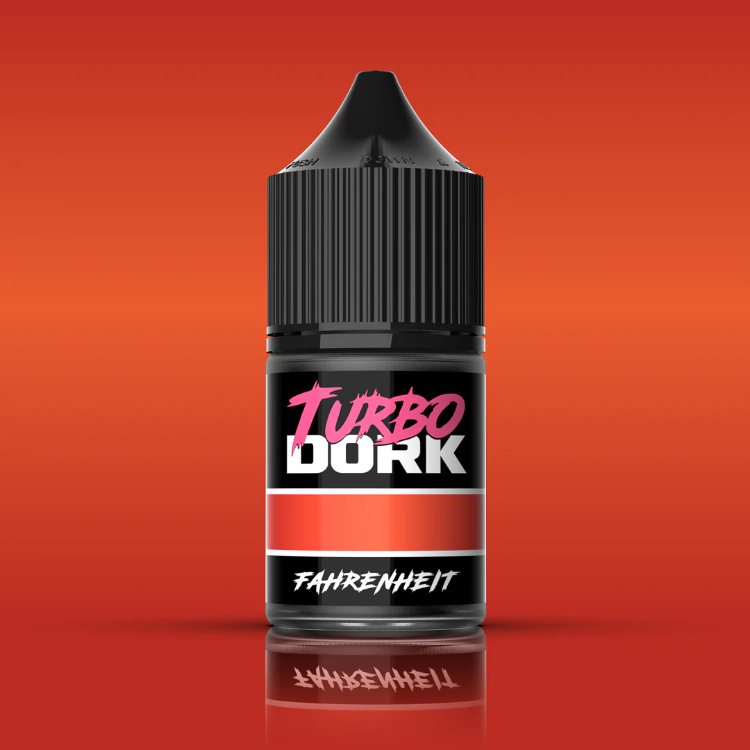 Turbo Dork: Metallic Acrylic Paint - Fahrenheit (22ml)