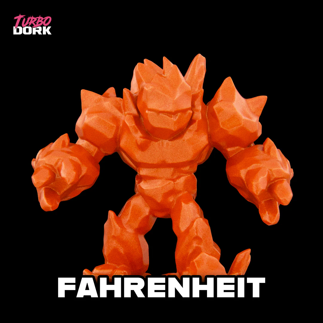 Turbo Dork: Metallic Acrylic Paint - Fahrenheit (22ml) - Image 2
