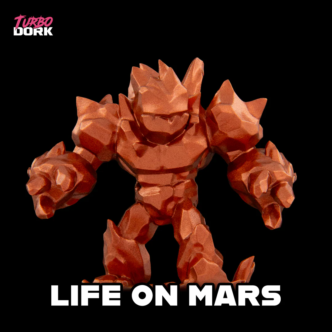 Turbo Dork: Metallic Acrylic Paint - Life On Mars (22ml) - Image 2