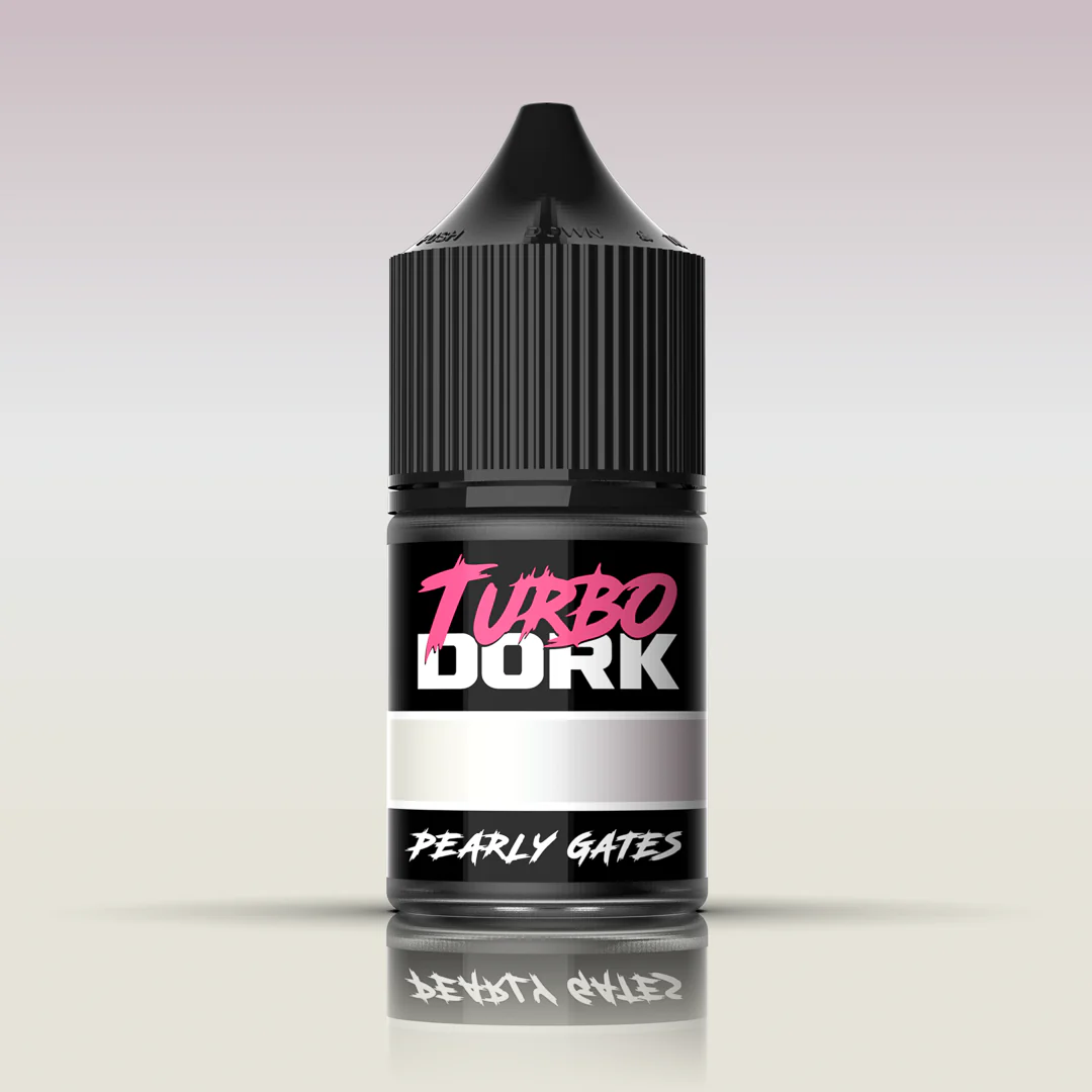 Turbo Dork: Metallic Acrylic Paint - Pearly Gates (22ml)