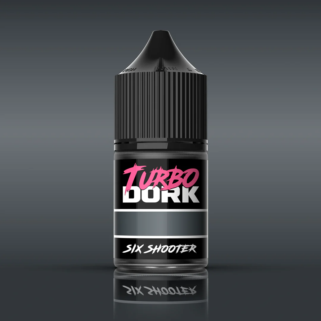 Turbo Dork: Metallic Acrylic Paint - Six Shooter (22ml)
