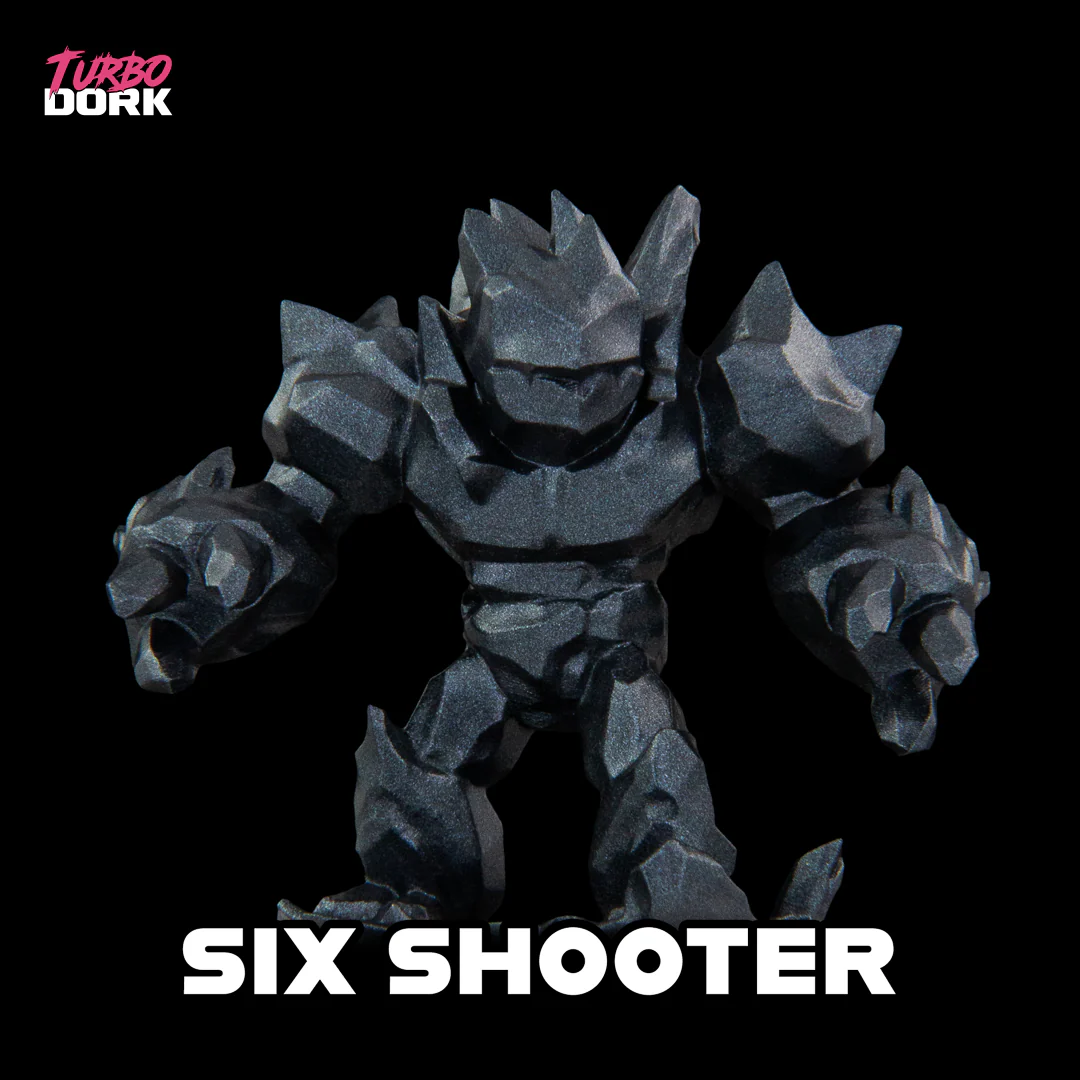 Turbo Dork: Metallic Acrylic Paint - Six Shooter (22ml) - Image 2