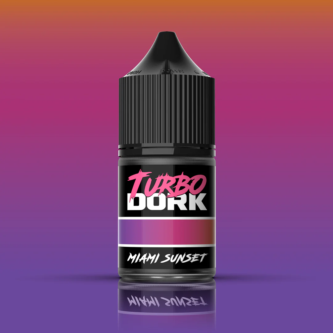 Turbo Dork: TurboShift Acrylic Paint - Miami Sunset (22ml)