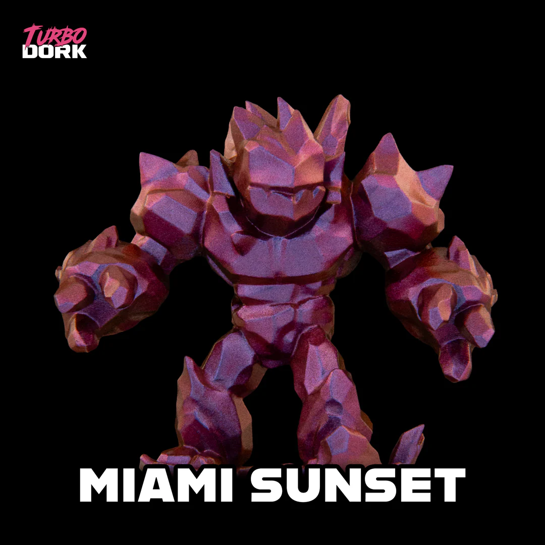 Turbo Dork: TurboShift Acrylic Paint - Miami Sunset (22ml) - Image 2
