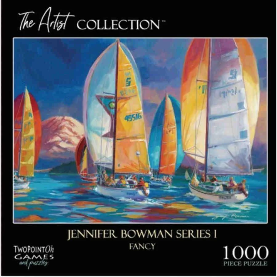 TwoPointOh Games: Artist Collection - Fancy - 1000 Piece Jigsaw Puzzle