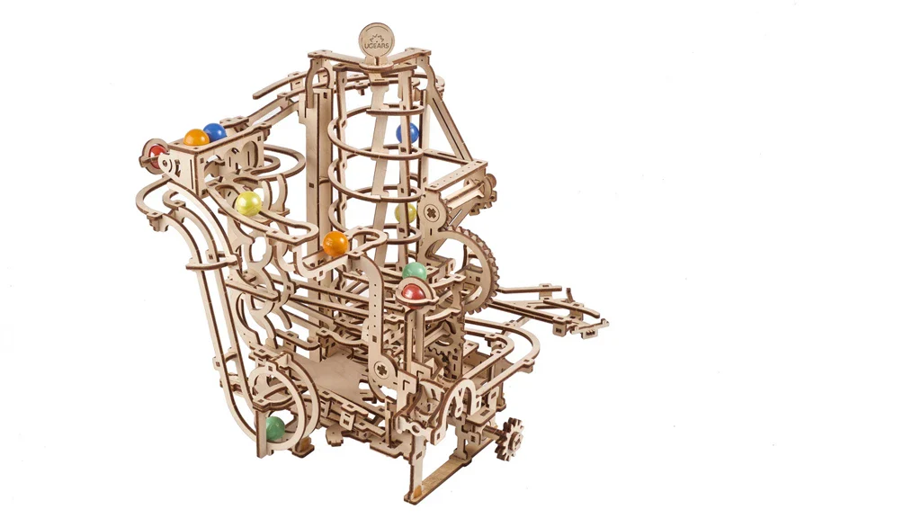 UGears: Marble Run Spiral Hoist