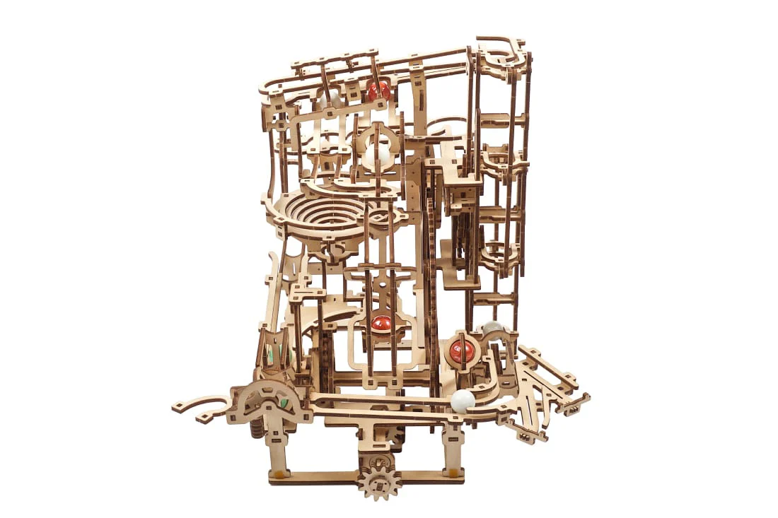 UGears: Marble Run Stepped Hoist - Image 4